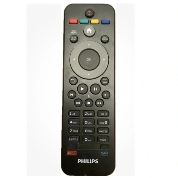 Philips RC-2820 OEM Original DVD Blu-Ray Replacement Remote Control  Black - Picture 1 of 5